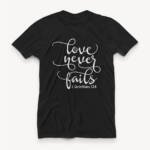 Love never fails